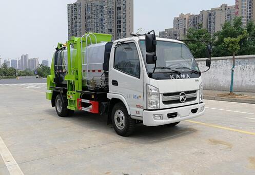 程力威牌CLW5040TCACD6餐廚垃圾車(chē)