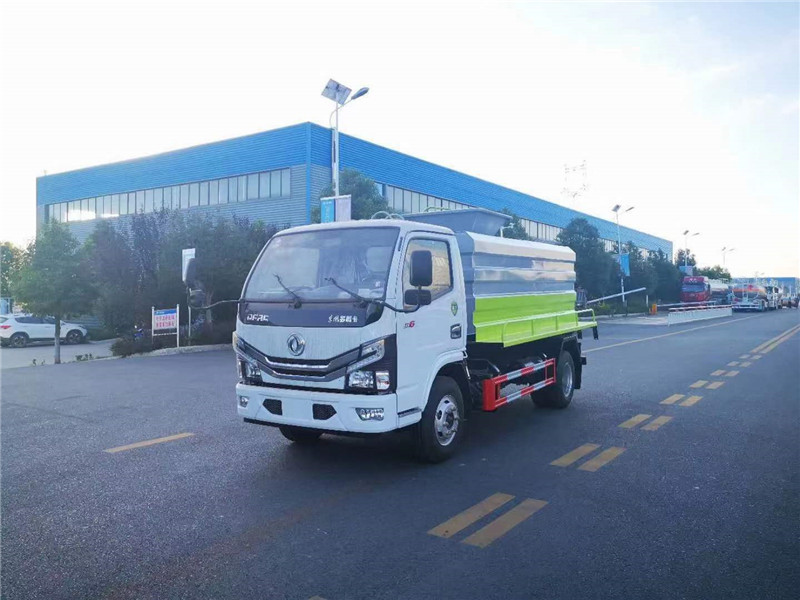 東風(fēng)多利卡藍(lán)牌6方餐廚垃圾車(chē)